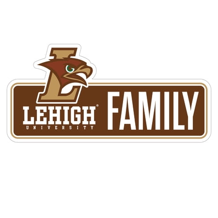 Lehigh University Mountain Hawks Proud Family Die Cut Decal Officially Licensed Collegiate Product (3-Inches Wide)