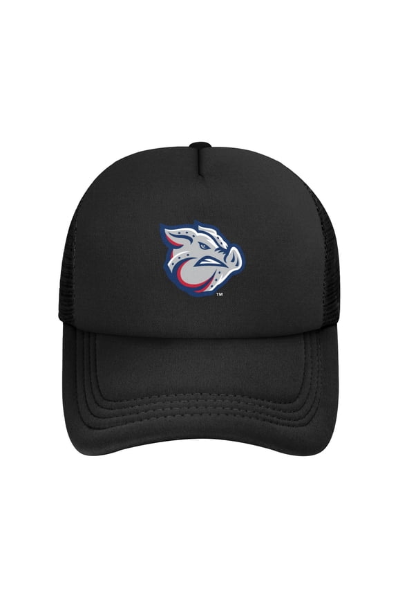 Lehigh Valley Ironpigs Solid Color Lightweight Adult Mesh Baseball Cap