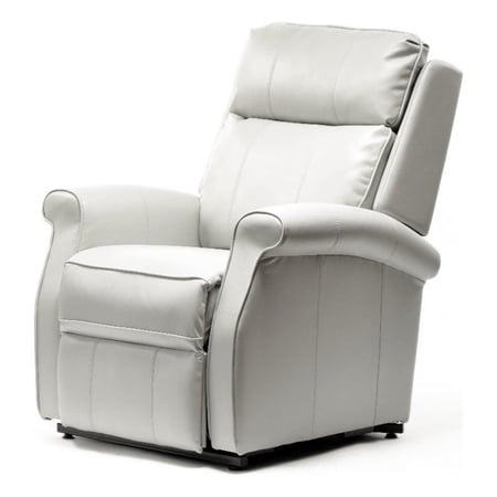 Comfort Pointe Fabric Recliner, Dove White