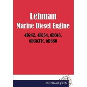 Lehman Marine Diesel Engine 4d242, 4d254, 6d363, 6d363tc, 6d380