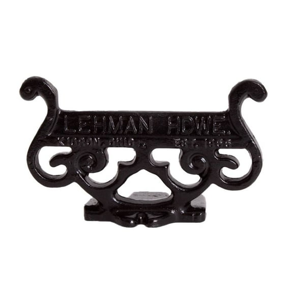 Lehman's Cast Aluminum Boot Scraper, Vintage Style Scroll Design to Place Outside your Door, Clean your Boots