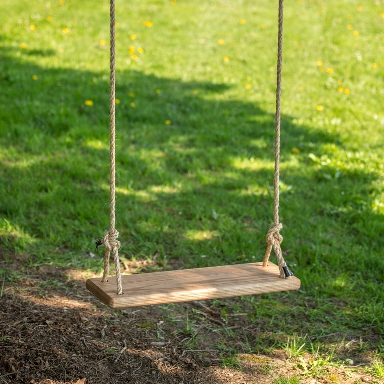 Wooden swing seat for tree new arrivals