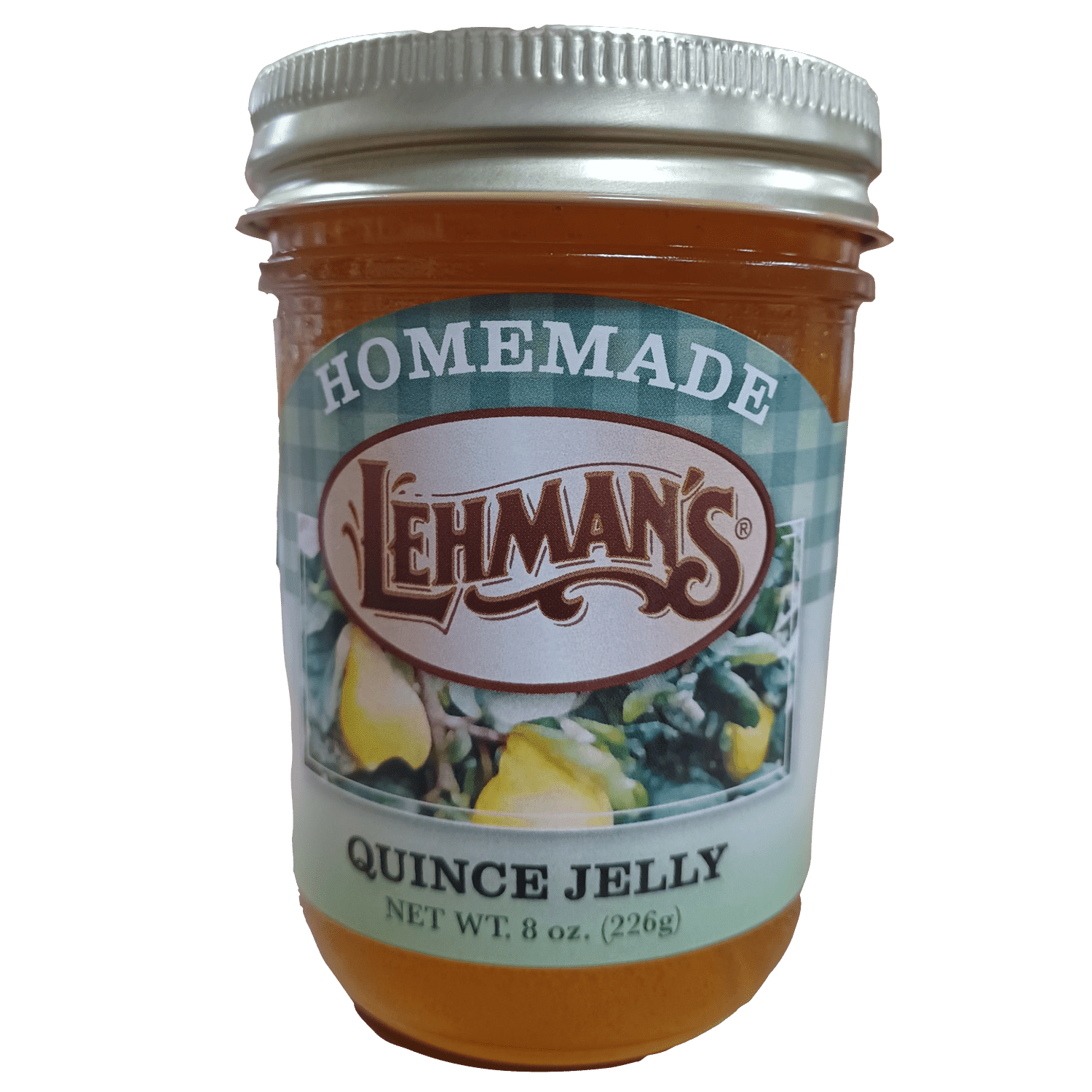 Lehman's Homemade All Natural Quince Jelly No Preservatives, 8 Oz