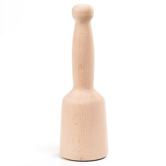 Lehman's Natural Unfinished Beech Hardwood Bell Shaped Mallet 9 1/2 x 3
