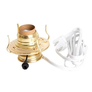 Oil Lamp Electric Conversion Kit Proantic: Two Light Table Lamp,