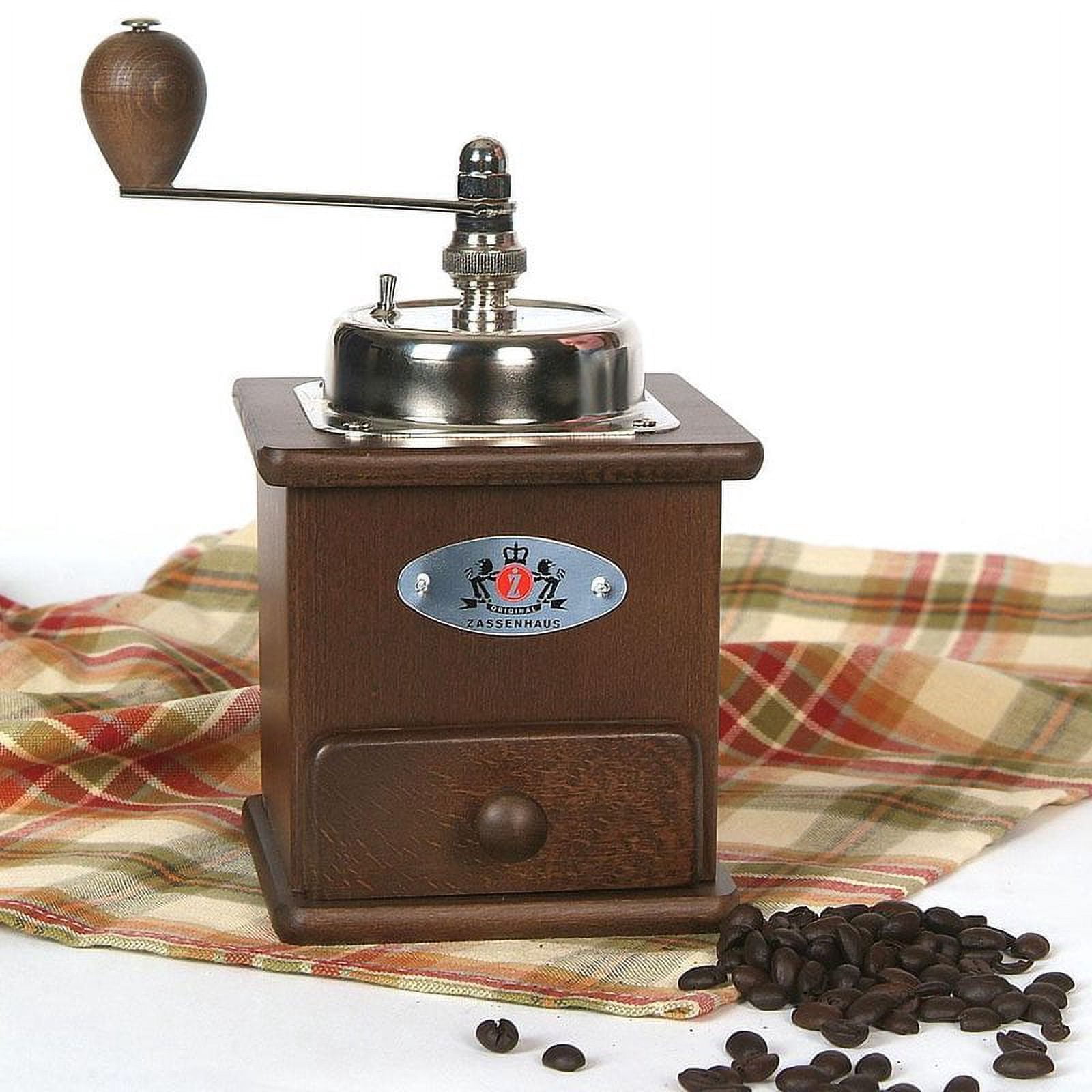 Zassenhaus Brasilia Manual Coffee Mill Beechwood Dark