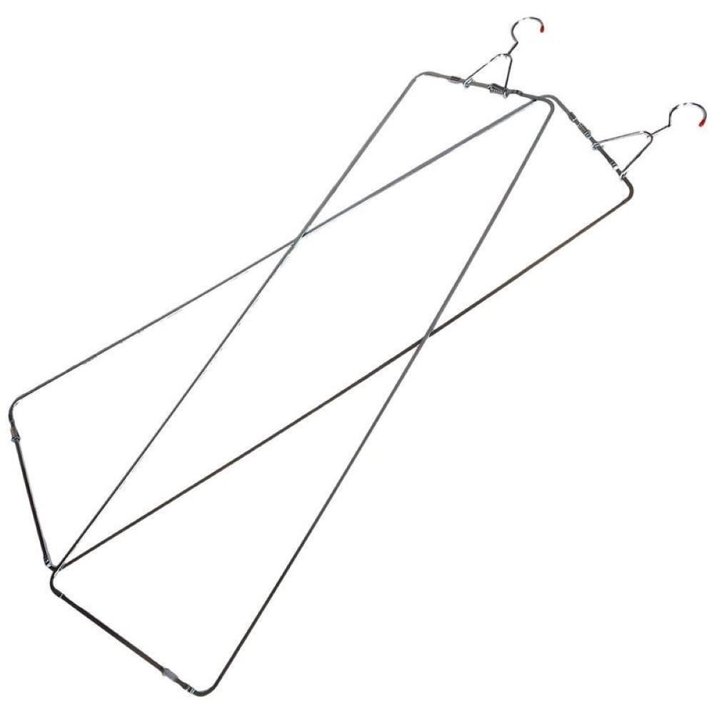CHINA UNION Lehman's Pants Hangers, Hang to Dry Stretchers for Perfect Creased Wrinkle-Free Slacks Without Ironing, 2 Pairs