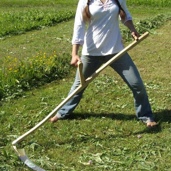Lehman's Scythe Kit, for Manual Grass and Weed Trimming, for Adults Under 5 feet 10 inches Tall