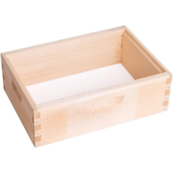 Lehman's Stoney Acres Beekeeping Beehive Box, 8 Frame Medium Assembled Super or Brood Honeybee Hive Box, Amish Made