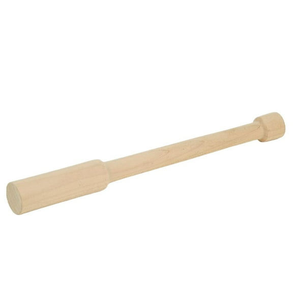 Lehman's Wooden Grain Mill Stomper, for Peanuts and Oily Foods, Prevents Clogging