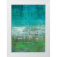 thumbnail image 1 of Lehnhardt, Iris 11x14 White Modern Wood Framed Museum Art Print Titled - Green Oasis, 1 of 4