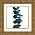 thumbnail image 1 of Lehnhardt, Iris 20x20 Gold Ornate Wood Framed with Double Matting Museum Art Print Titled - Irregular 2, 1 of 4