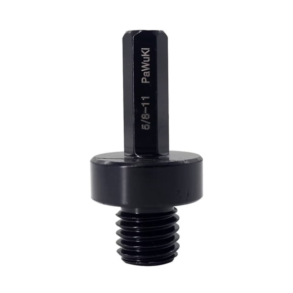Lehood Core Drill Adapter, 3/8" Hex Shank to 5/8-11 Male Thread, Drill Threaded Adapter, Wet Diamond Core Drill Bit Adapter, Core Bit Connector for Concrete Brick Drilling