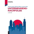 thumbnail image 1 of Lehr- Und Handbücher Der Wirtschaftswiss Unternehmensnachfolge, (Hardcover), 1 of 1