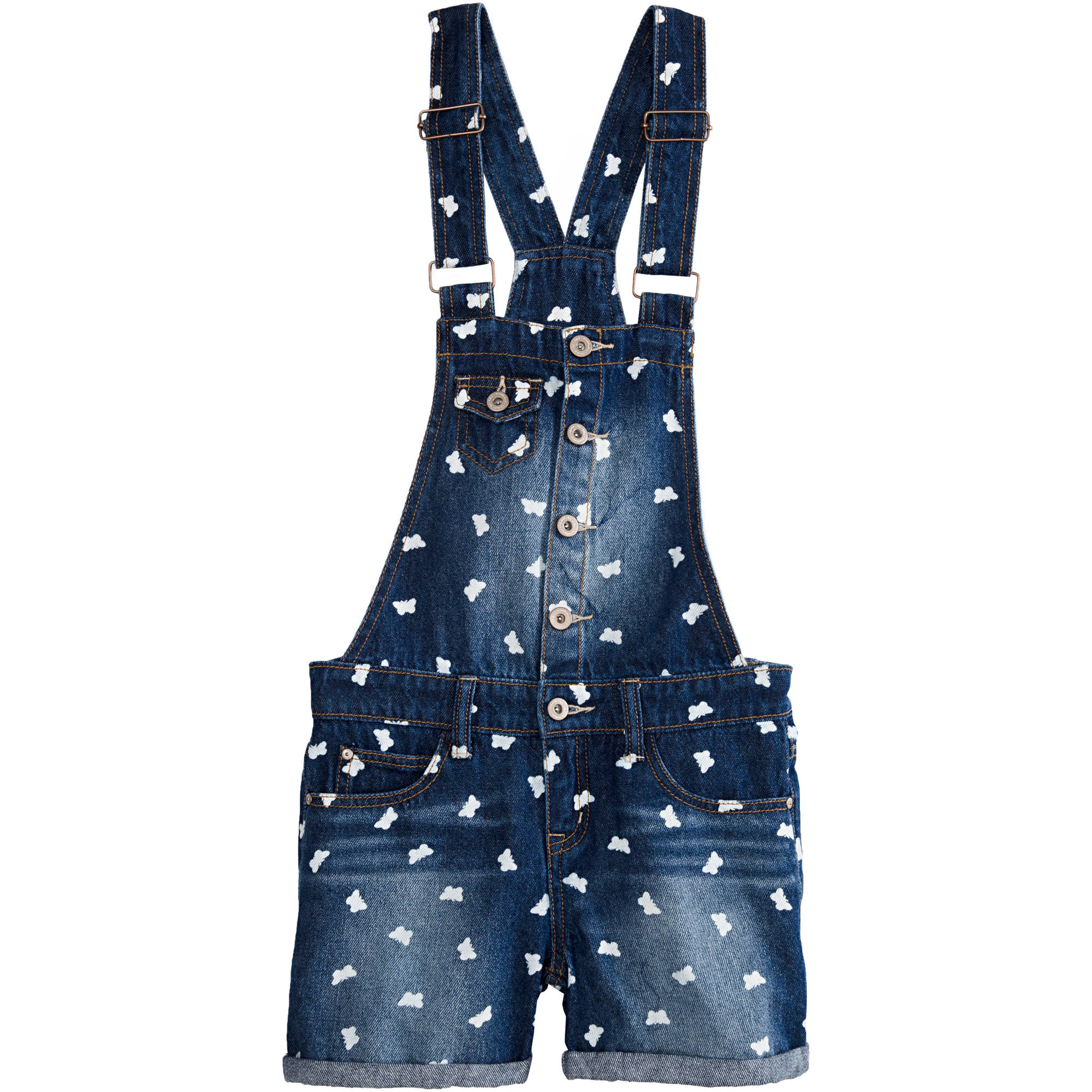 Lei Button Front Shortall - image 1 of 2