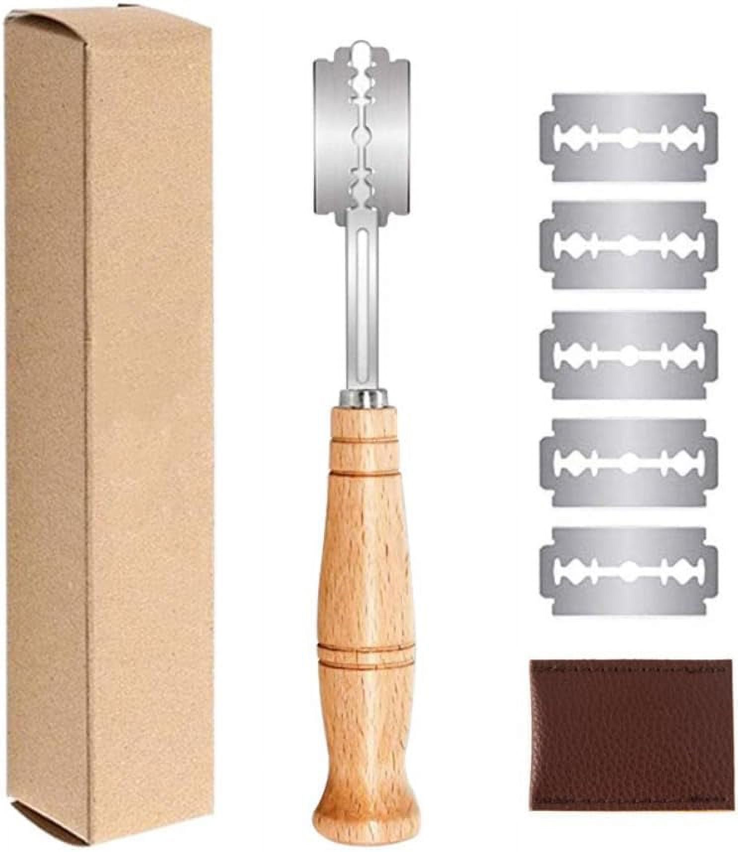 Lei Song Premium Hand Crafted Bread Lame compatible Dough Scoring Knife