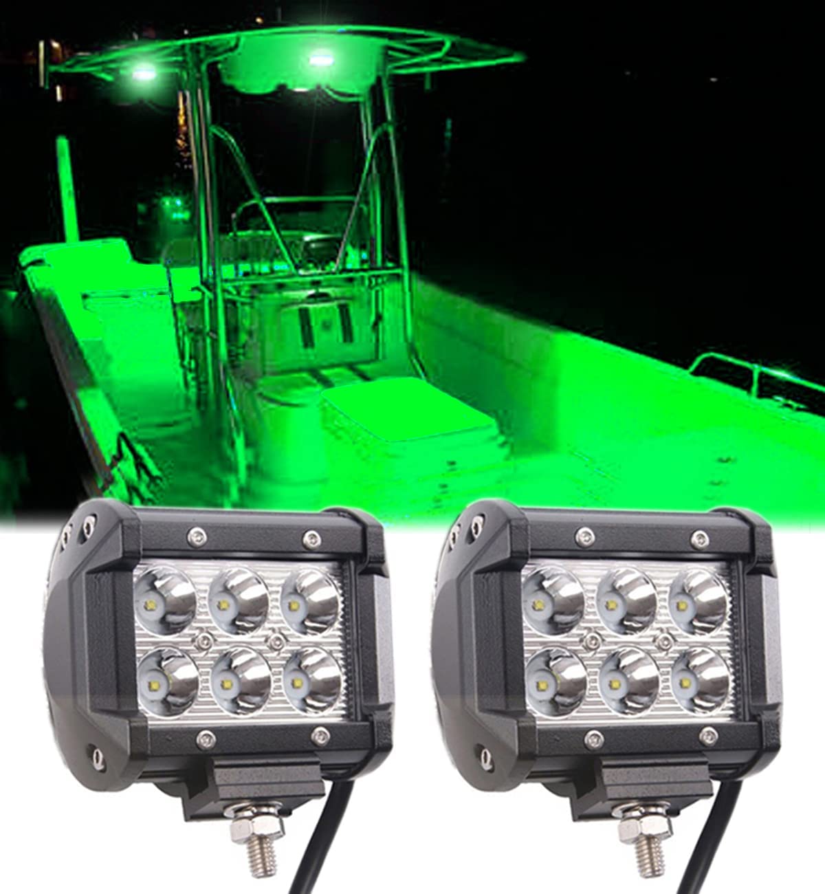 Lei Song Shangyuan Pontoon Boat Docking Headlights, Marine Led Lights