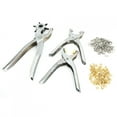LeiKong 3in1 Punch Pliers Leather Eyelet Hole Punch Belt Hole Puncher