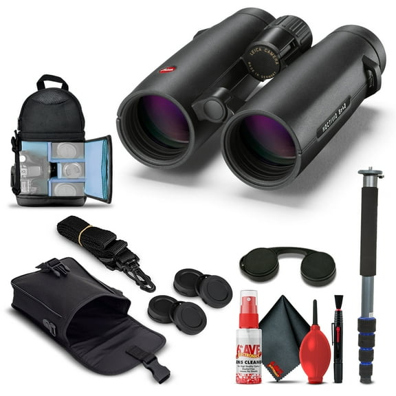 Leica 8x42 Noctivid Binoculars (Black) (40384) + Basic Bundle