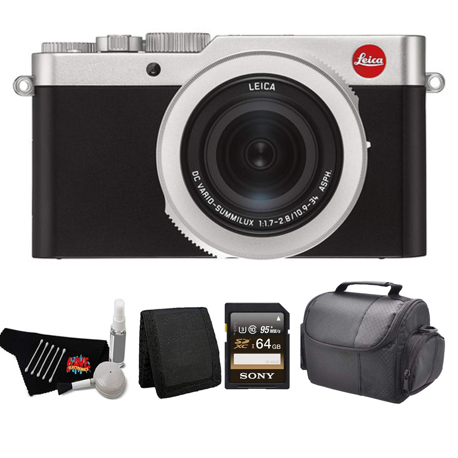 Leica D-Lux 7 Point and Shoot Digital Camera 19116 Kit +64GB Memory Card - image 1 of 6