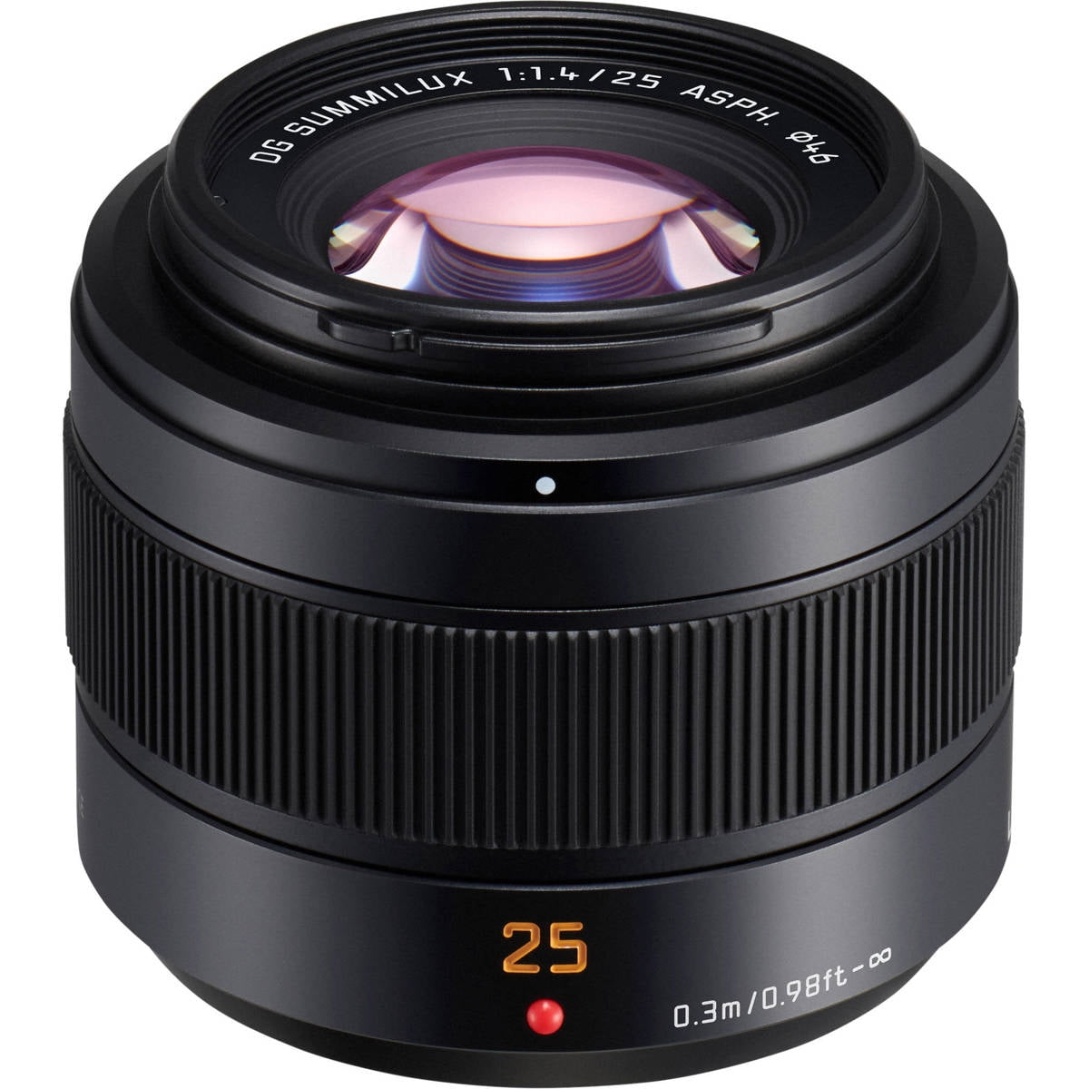 Leica - DG Summilux 25mm f/1.4 Lens for Lumix GX7 - Black