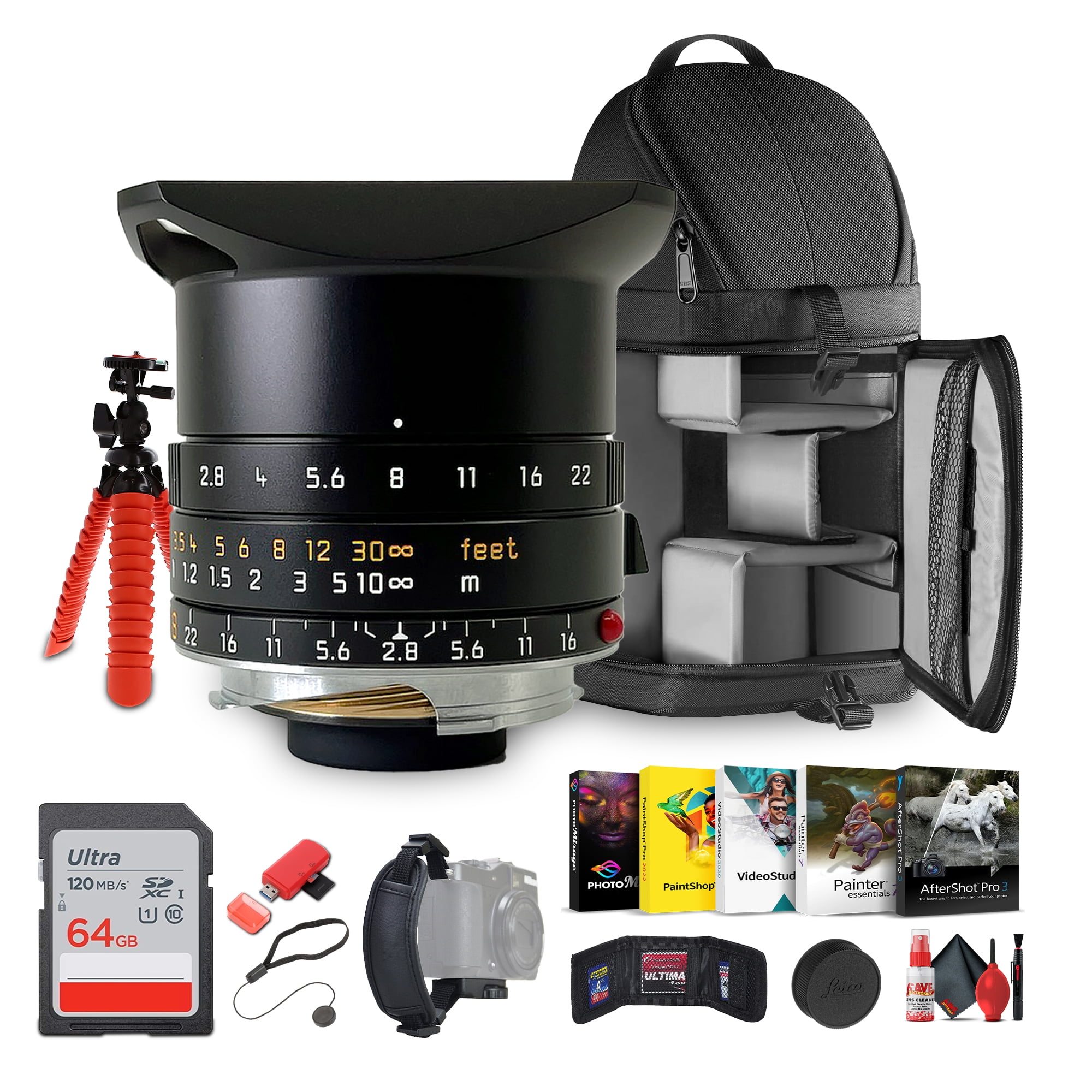 Leica Elmarit-M 28mm f/2.8 ASPH. Lens | Compact Wide-Angle Prime