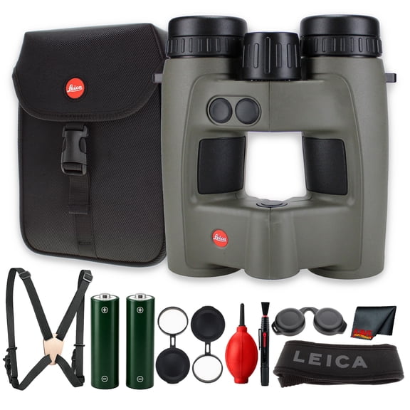 Leica Geovid Pro 32mm Rangefinder Binoculars | 8x Magnification | Green Finish | Precision Distance Measurement