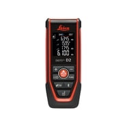 Leica New DISTO D2 Laser Distance Measurer with 150m Range Smart Room Planning NFC Data Transfer Multifunctional End-Piece and Accurate Horizontal Measurement