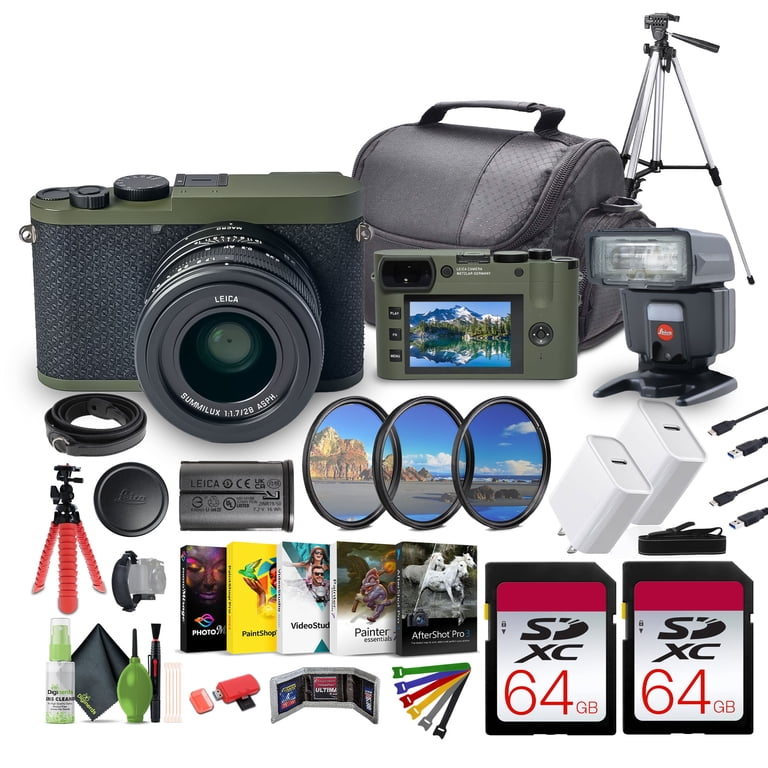 Leica Q2 Reporter Edition Digital Camera with leica flash memory