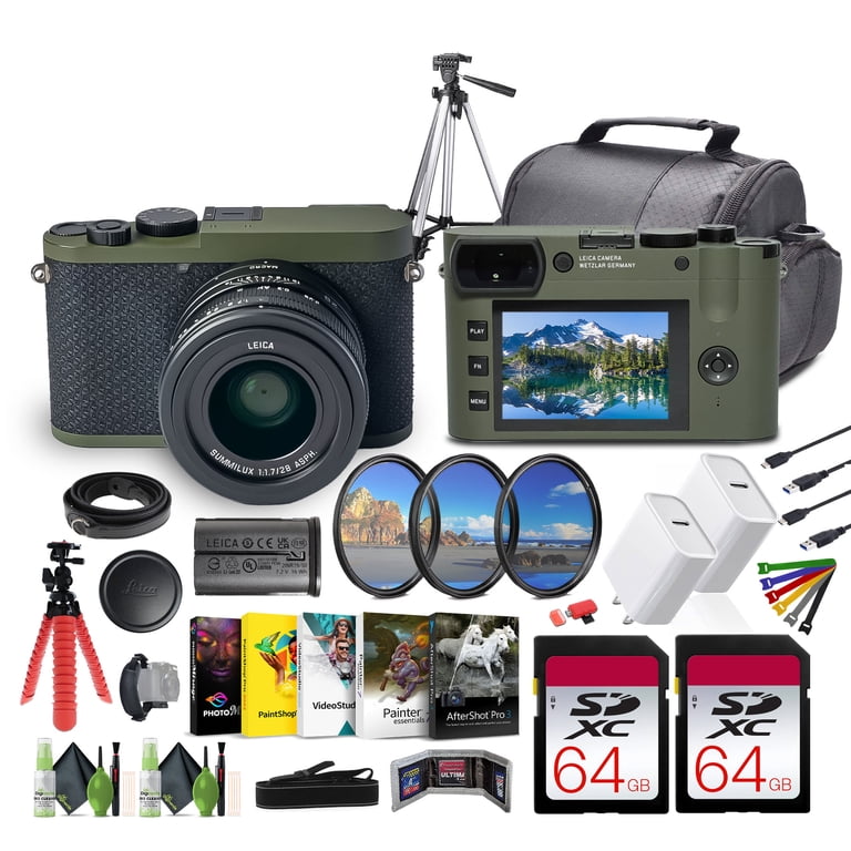 Leica Q2 Reporter Edition Digital Camera with memory card camera