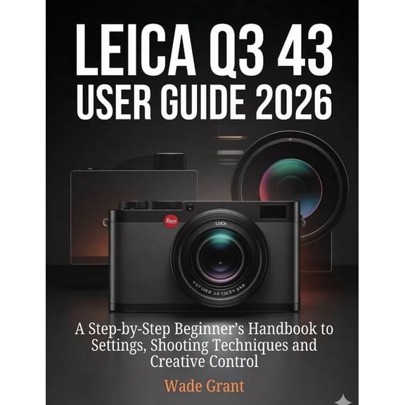 Leica Q3 43 User Guide 2026: A Step-by-Step Beginner's Handbook to Settings, Shooting Techniques and Creative Control, (Paperback)