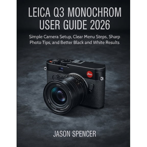 Leica Q3 Monochrom User Guide 2026: Simple Camera Setup, Clear Menu Steps, Sharp Photo Tips, and Better Black and White , (Paperback)
