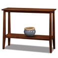 thumbnail image 1 of Leick Home 10432 Delton Console Hall Stand with Shelf, Sienna, 1 of 9