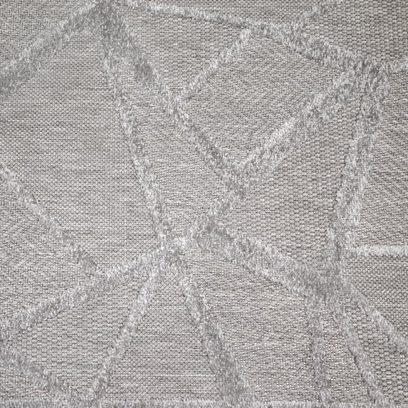 Leick Home 595751 Vennor Geometric Indoor Outdoor Area Rug Rectangle 7'10"x10'