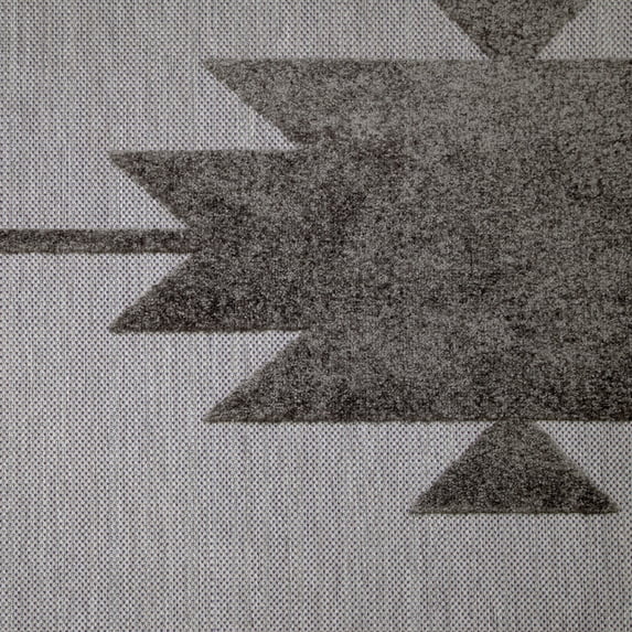 Leick Home 596700 Tegan Southwestern Indoor Outdoor Area Rug Rectangle 7'10"x10'