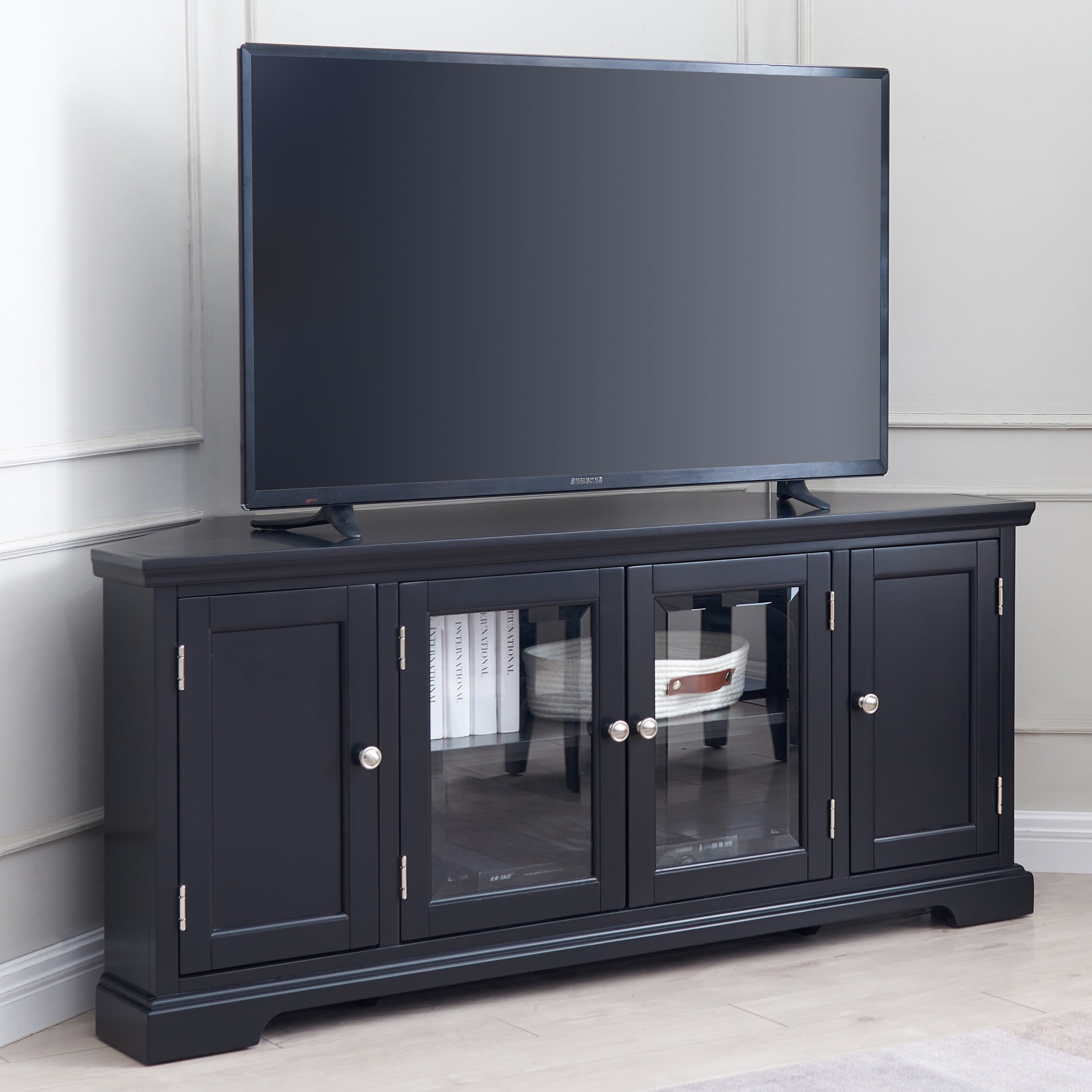 Leick home 2024 corner tv stand
