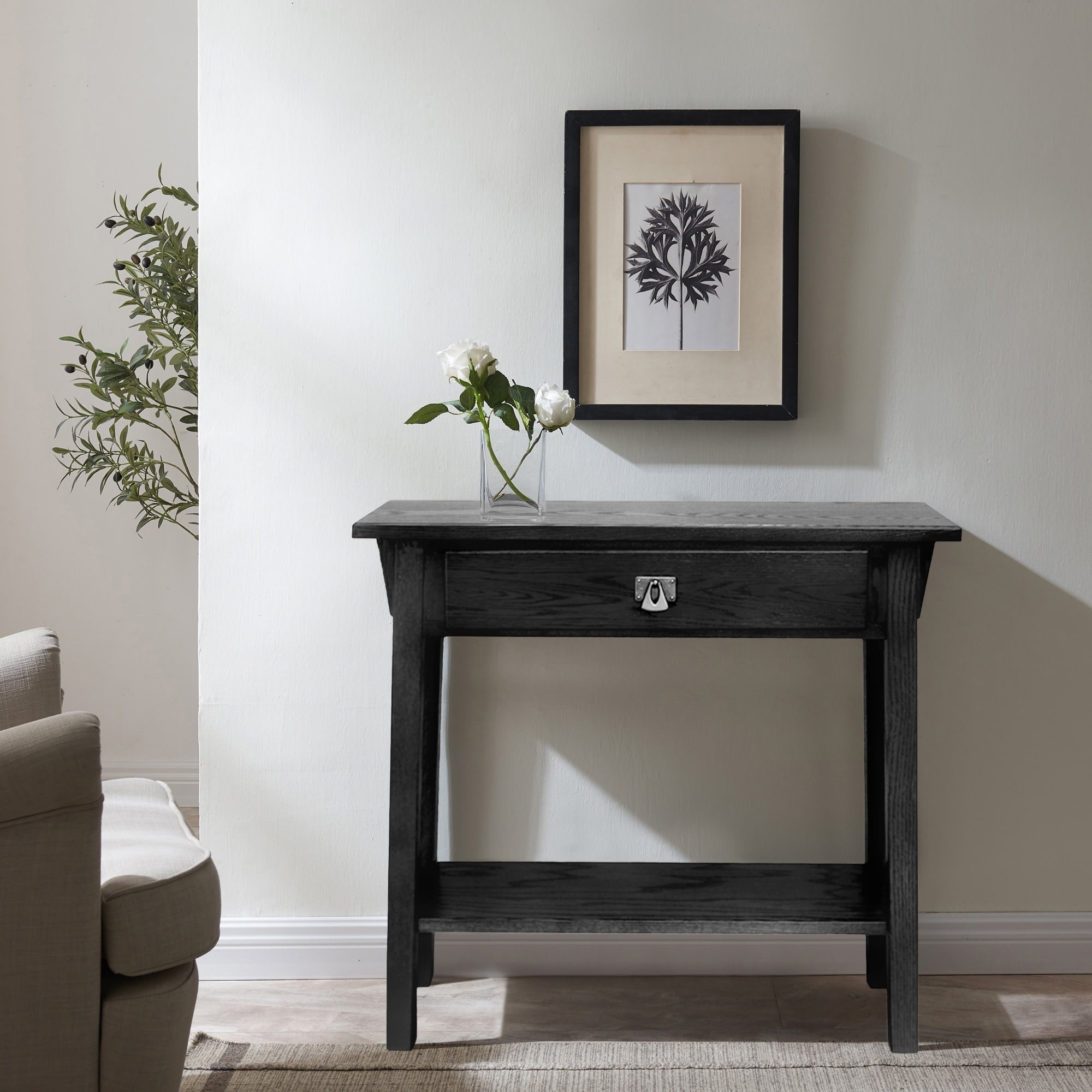 Leick Home Mission Console Table For