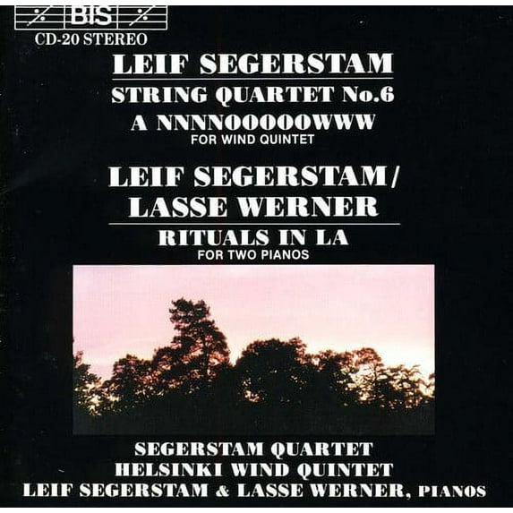 Leif Segerstam - String Quartet 6 / Rituals for 2 Pianos - Music & Performance - CD