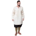 thumbnail image 1 of Burgschneider - Medieval Tunic / Under Tunic “Leif“ - Natural (size: XXL ), 1 of 5