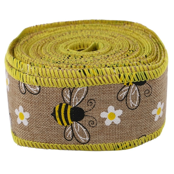 TABLZONE Decorative Pattern Ribbon for Wrapping, Holiday Decor, Craft Projects, Decorations and More