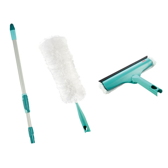 Leifheit Click System High Reach Cleaning Window and Dust Set
