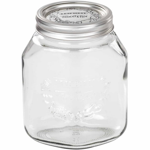 Household Essentials 36303 Leifheit Large Mason Jar - 6 Pack