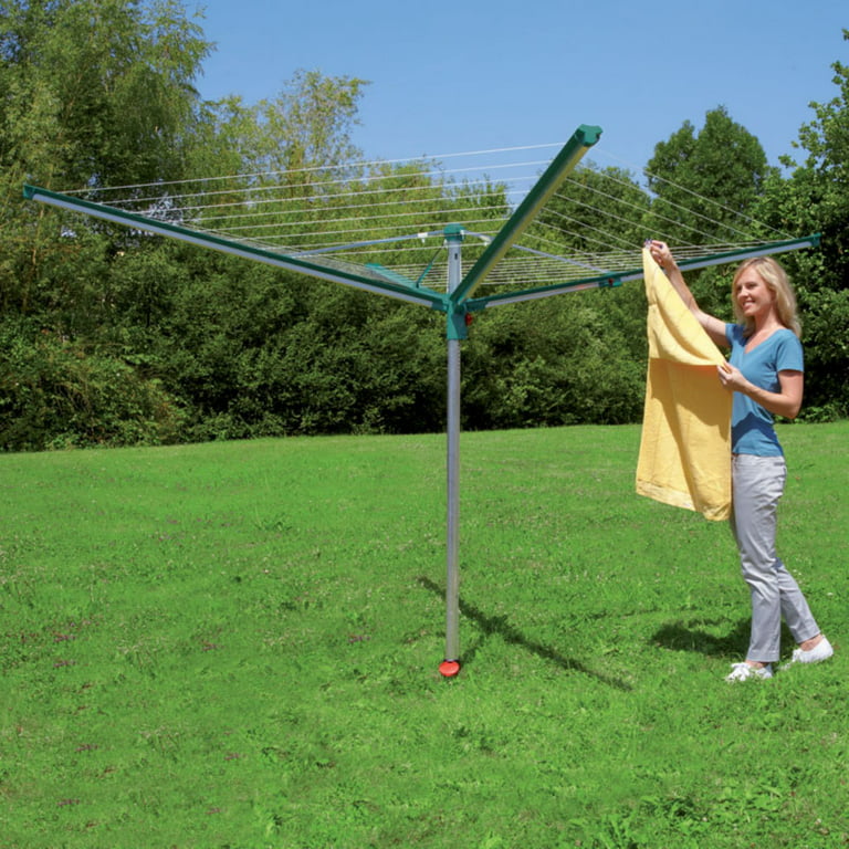 Leifheit Linomatic 500 Deluxe Outdoor Rotary Line Dryer