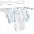 thumbnail image 1 of Leifheit Telefix 100 Wall-Mounted Retractable Clothes Drying Rack. 8 Rods, 1 of 11