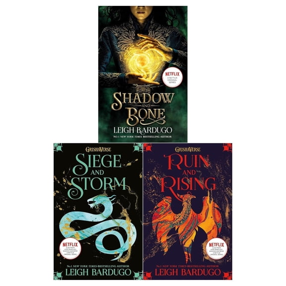 Leigh Bardugo Grisha Series Shadow and Bone Trilogy 3 Books Set Collection