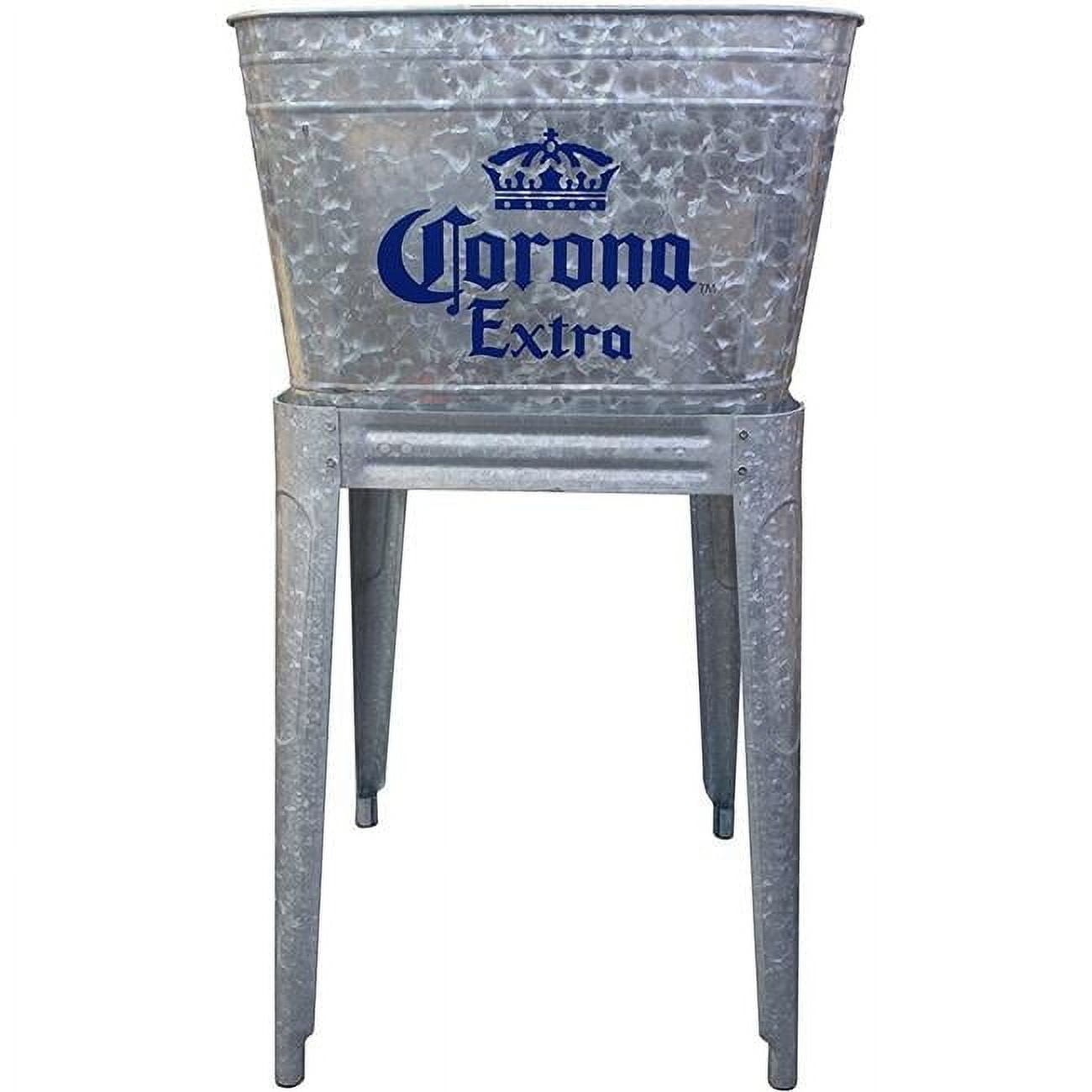Leigh Country 18 x 18 x 34 in.42 QT. Corona Galvanized Wash Tub