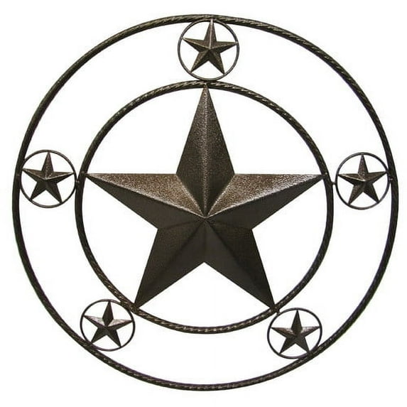Leigh Country 23" Barn Star With Double Ring