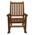 thumbnail image 1 of Leigh Country Amber-Log Adult Wood Outdoor Rocker - Brown, 1 of 4