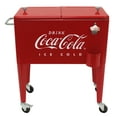 thumbnail image 1 of Leigh Country CP 98105 Metal Embossed Retro Outdoor 60 Qt. Cooler Red, 1 of 7