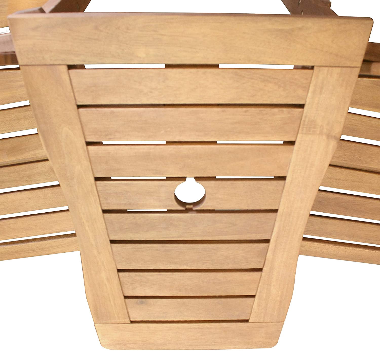 Leigh Country Connecting Tray for Tall Wood Adirondack Chairs - Natural